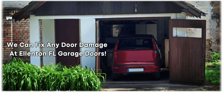 Garage Door Off Track In Ellenton FL